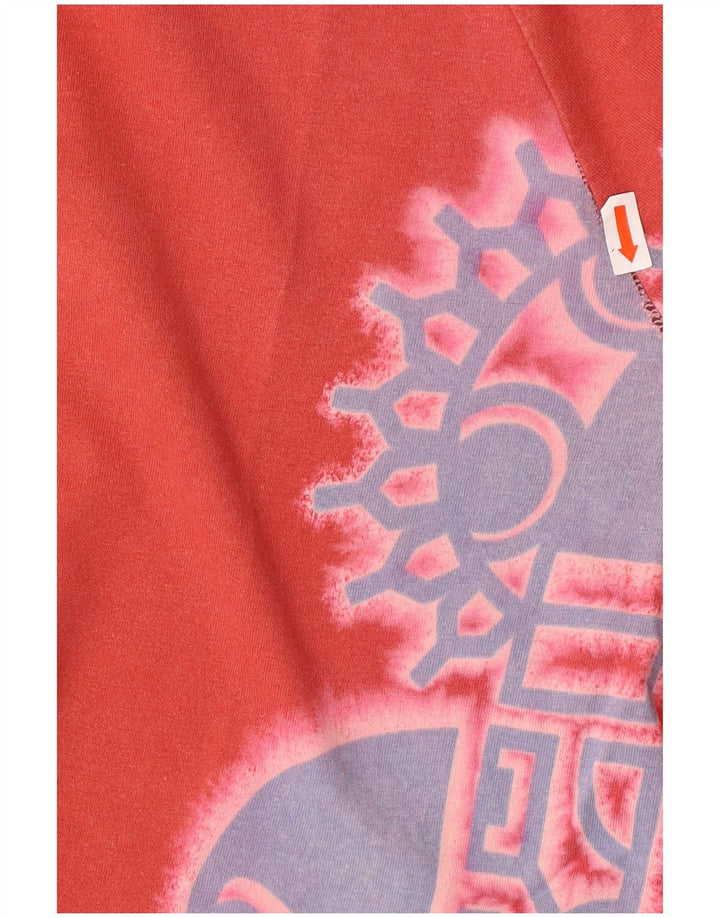 Мужская футболка с рисунком REPLAY, большой красный хлопковый топ