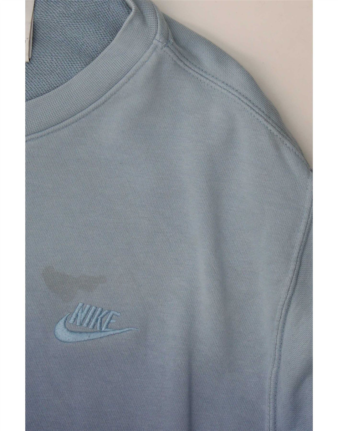 Мужской свитер Nike, хлопковый джемпер среднего синего цвета тай-дай