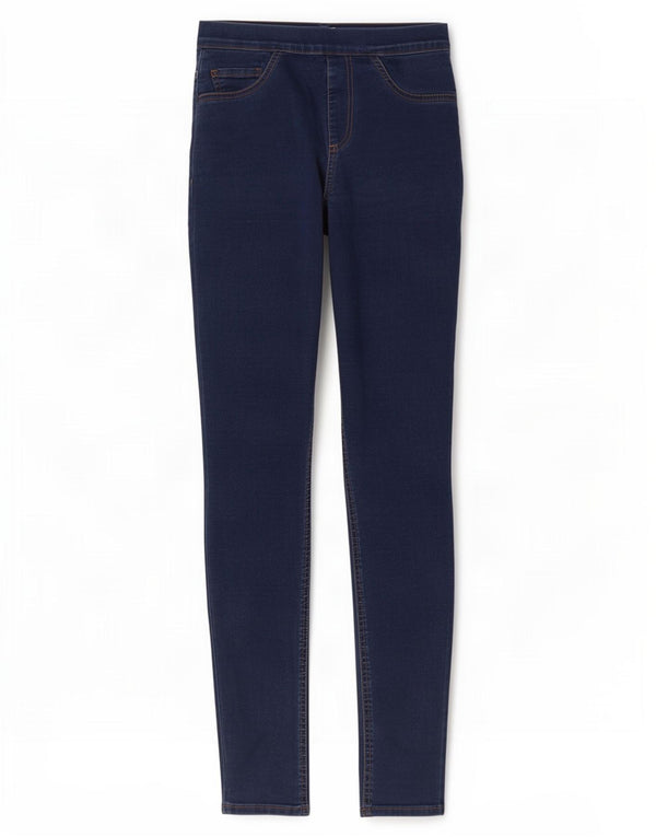 Женские джинсы джеггинсы Marks & Spencer UK 10, маленькие, W26 L30, синие, хлопок