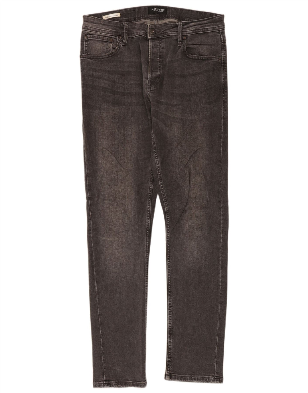 Мужские узкие джинсы Jack & Jones GLENN W32 L32, серый хлопок