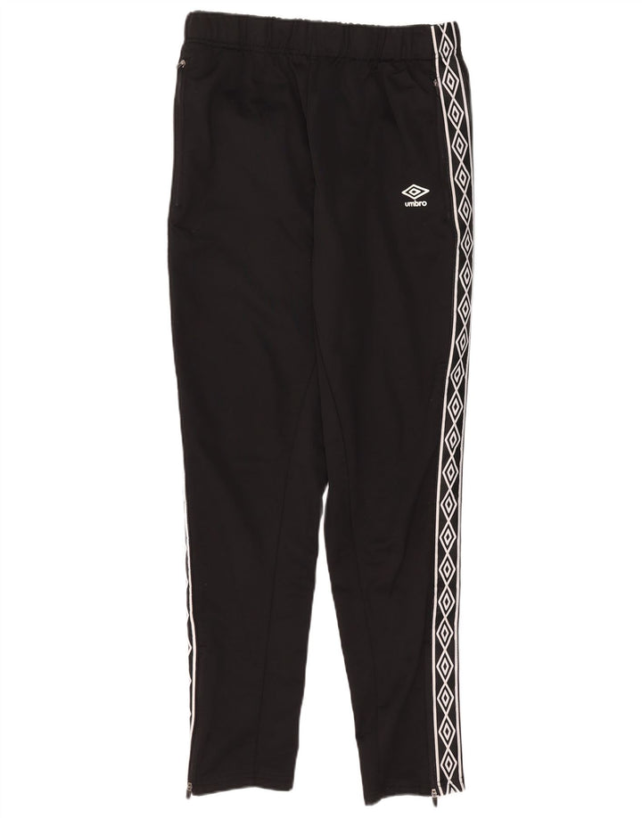 Umbro Мужские спортивные брюки с графическим рисунком, большие черные полиэстер