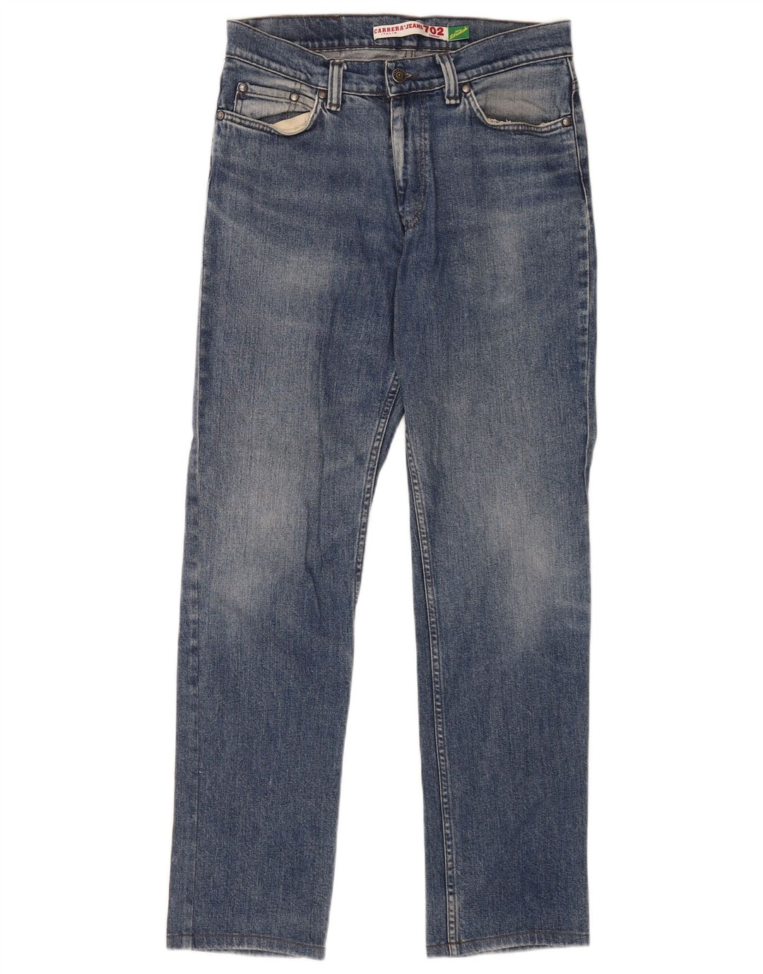 Мужские прямые джинсы Carrera 702 IT 48 Medium W33 L31 Синий хлопок