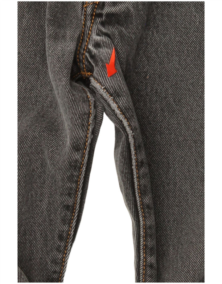 Мужские прямые джинсы Levi's 501 W32 L32 серые, хлопок