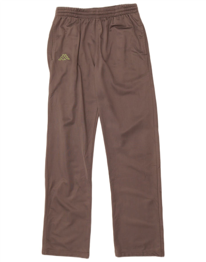 Мужские спортивные брюки Kappa из полиэстера среднего серого цвета