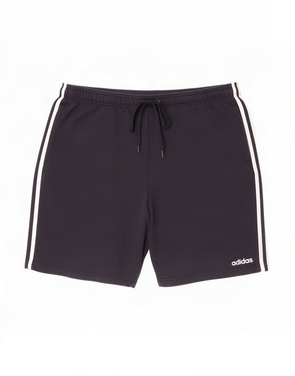 Мужские спортивные шорты Adidas 2XL темно-синие, хлопок