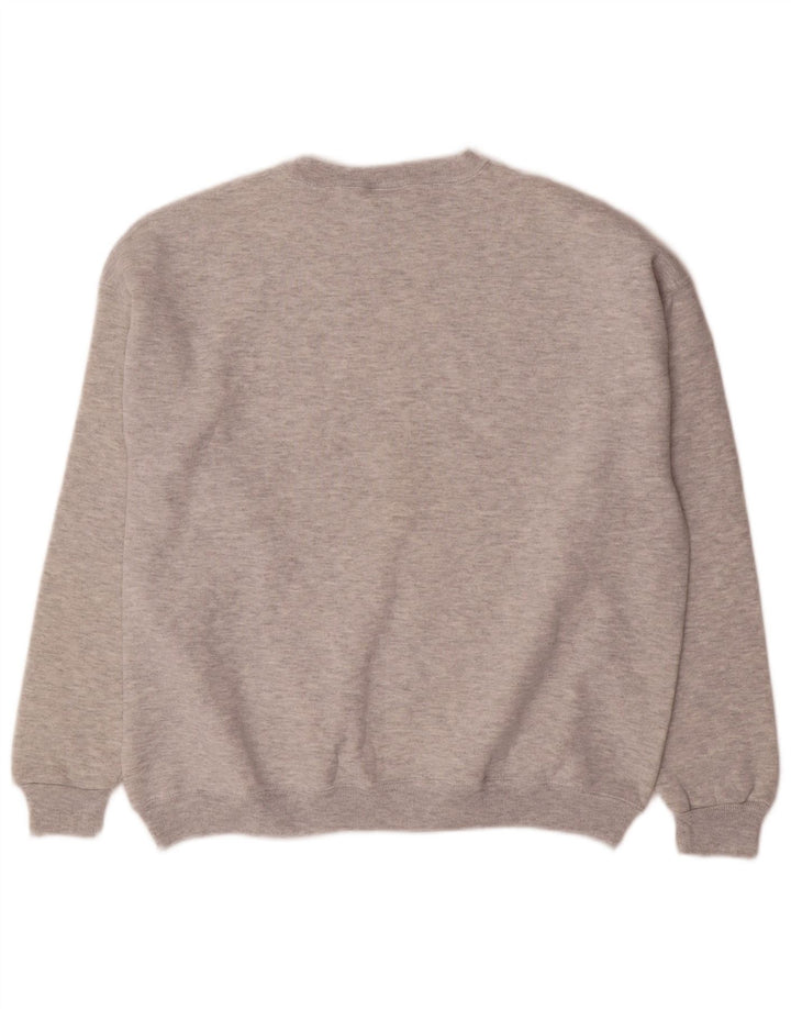 Свитшот Russell Athletic для мальчиков, джемпер, 15–16 лет, XL, серый хлопок с крапинками