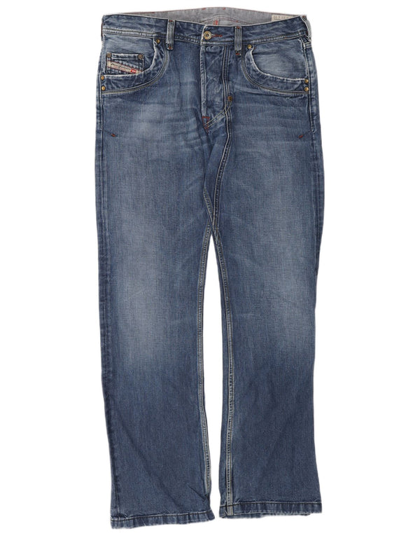 Мужские джинсы Diesel Lemmen Bootcut W33 L32, синие, хлопок