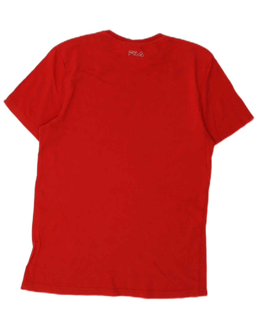 Мужская футболка с рисунком FILA Top XS красная
