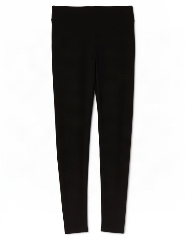 Женские леггинсы Marks & Spencer UK 12, средний черный хлопок