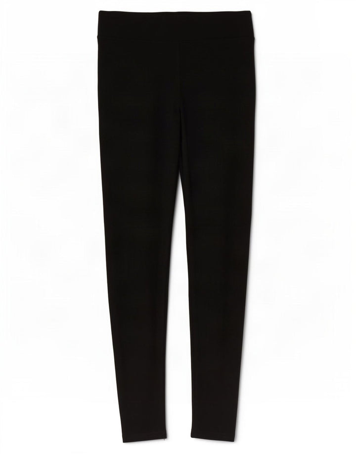 Женские леггинсы Marks & Spencer UK 12, средний черный хлопок