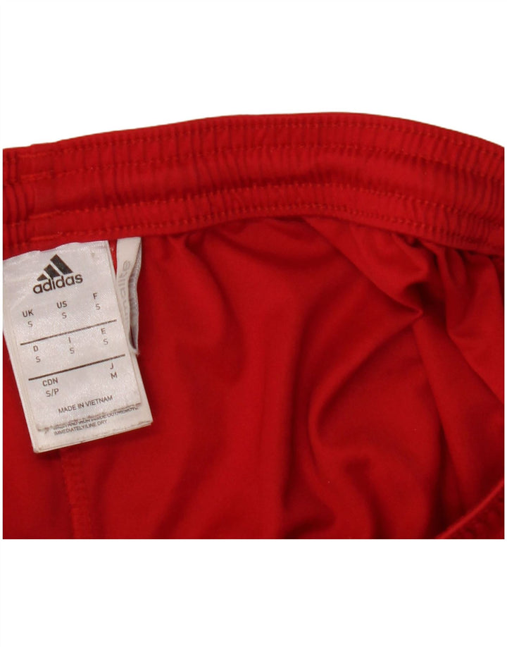 Мужские спортивные шорты Adidas Climalite, маленький красный полиэстер