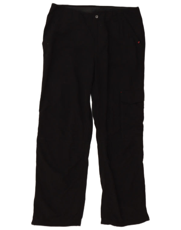 Мужские прямые брюки-карго The North Face, большие W34 L31, черный нейлон