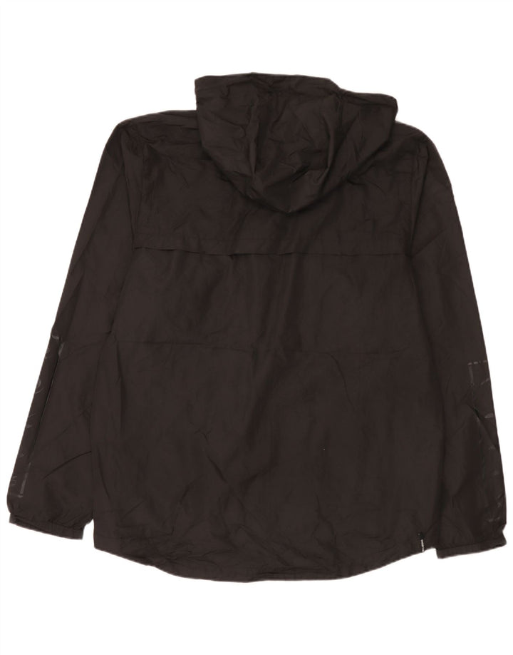 Мужская дождевик с капюшоном Billabong UK 44 2XL, черный полиэстер