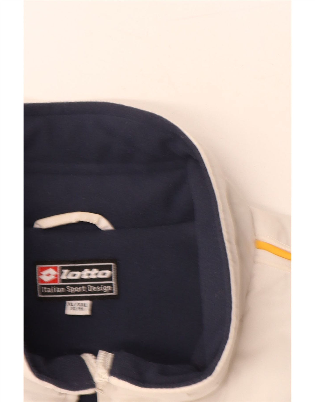 LOTTO Мужской утепленный жилет с рисунком IT 52 XL, белый полиэстер