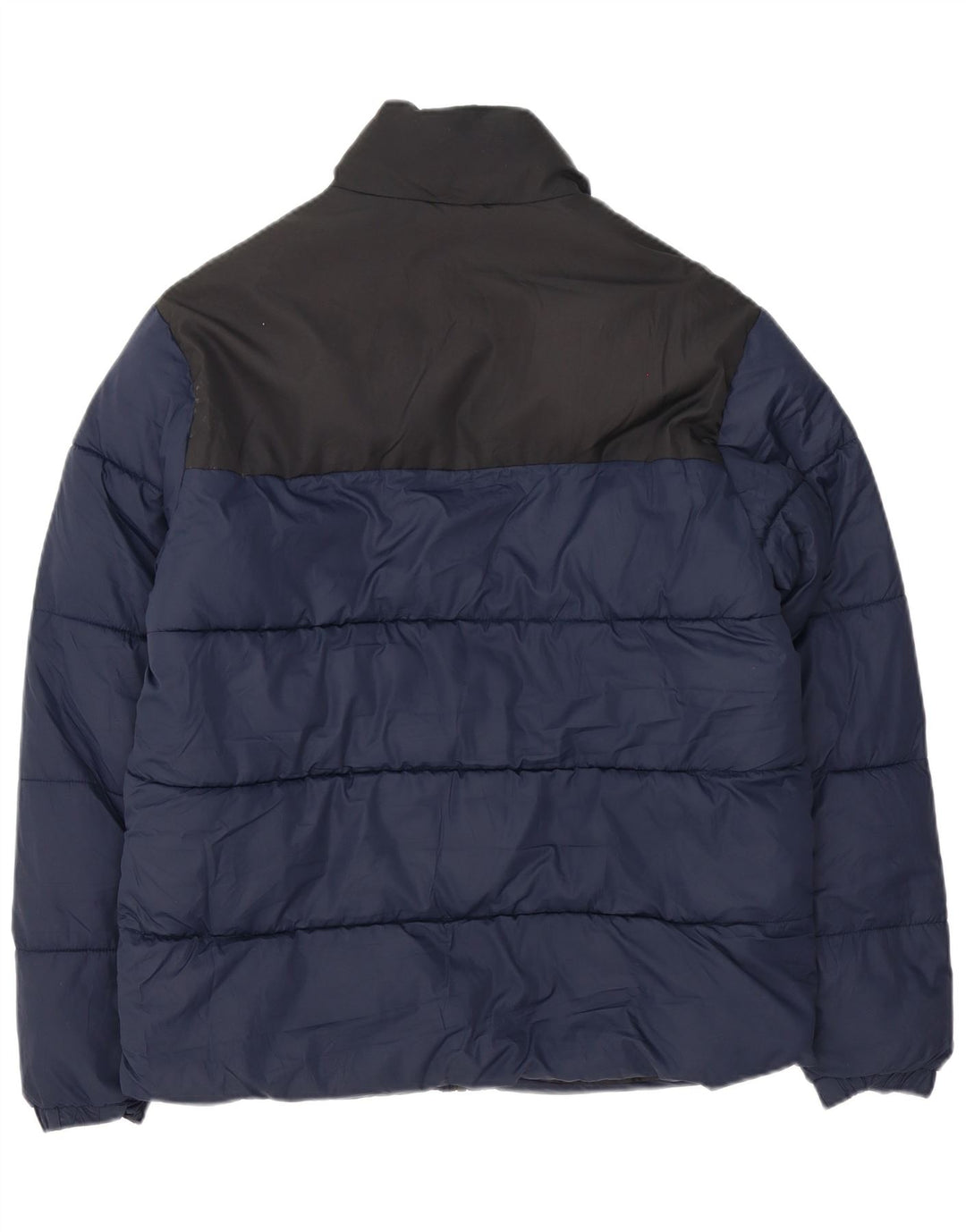 Мужская стеганая куртка Jack & Jones UK 38, средний темно-синий, цветной блок