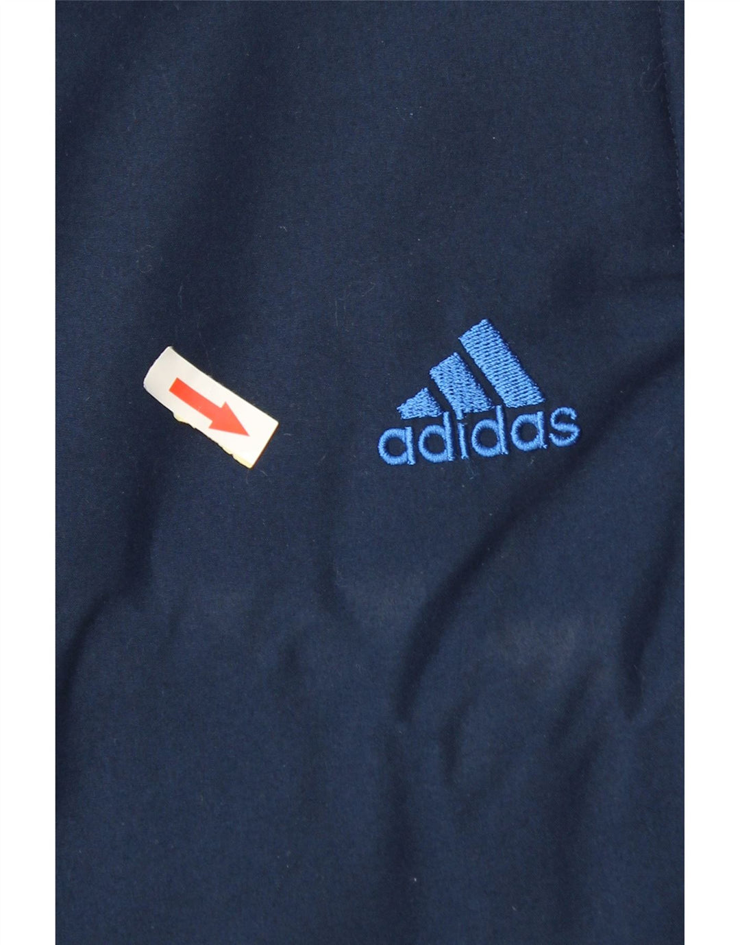 Спортивные брюки Adidas для мальчиков 13–14 лет, темно-синие, полиэстер с цветными блоками
