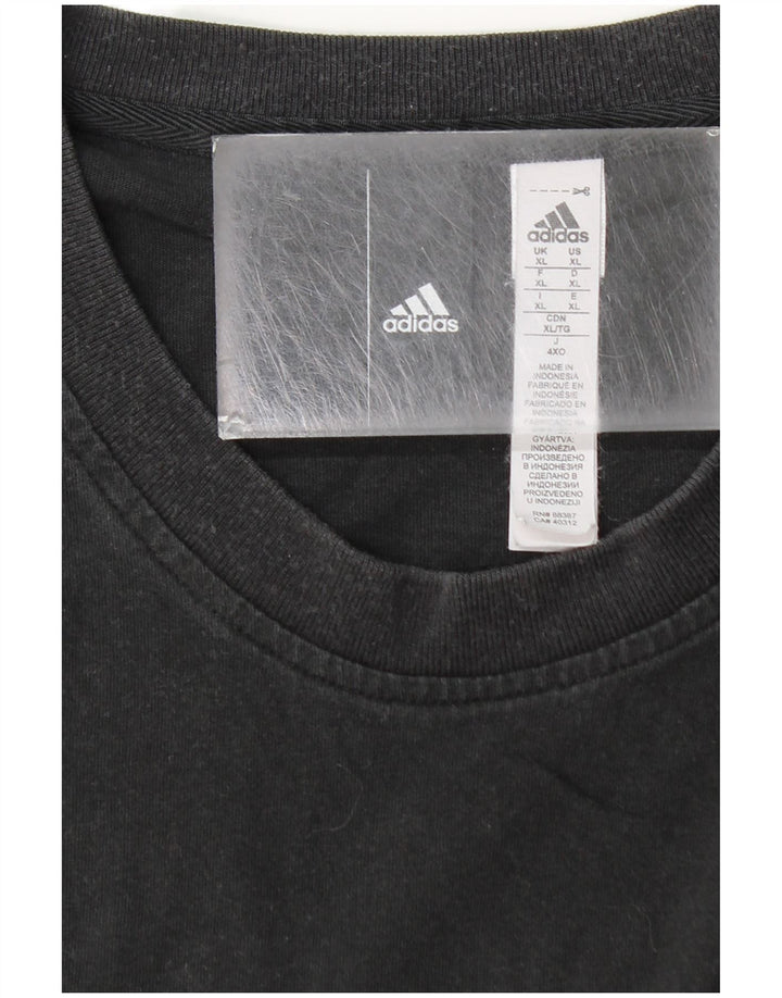 Мужская футболка ADIDAS Top XL, черный хлопок