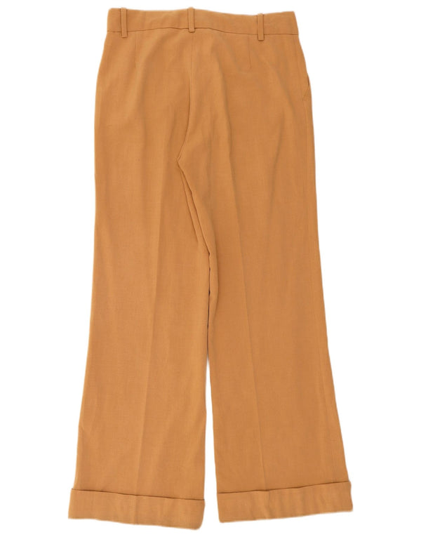 Женские повседневные широкие брюки Zara EU 38 Small W28 L31 Бежевые