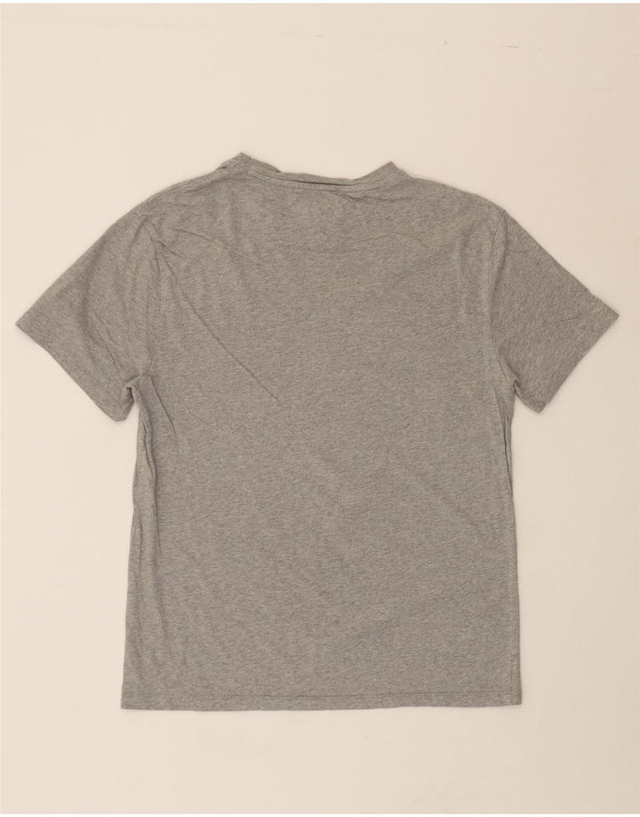 TOMMY HILFIGER Mens T-Shirt Top Medium Grey Vintage Tommy Hilfiger and Second-Hand Tommy Hilfiger from Messina Hembry 
