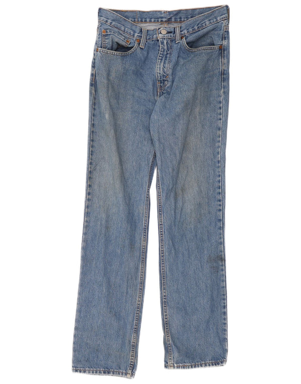 Мужские прямые джинсы Levi's 516 W31 L32 синие, хлопок