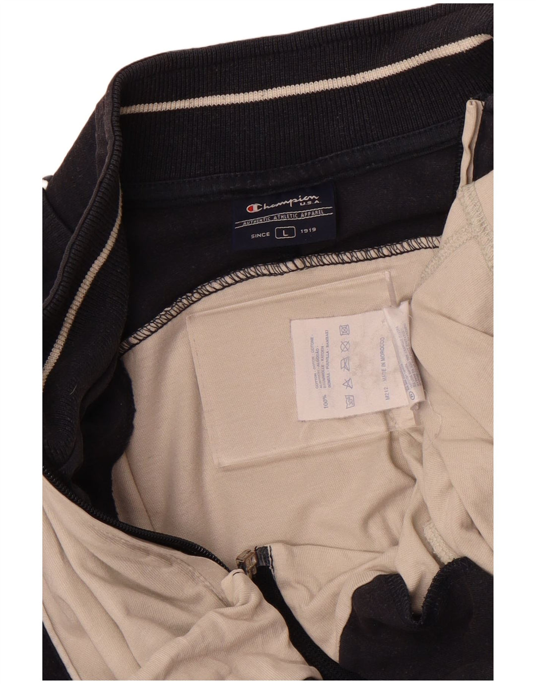 Мужской спортивный костюм Champion, верхняя куртка, большая белая хлопковая рубашка с цветными блоками