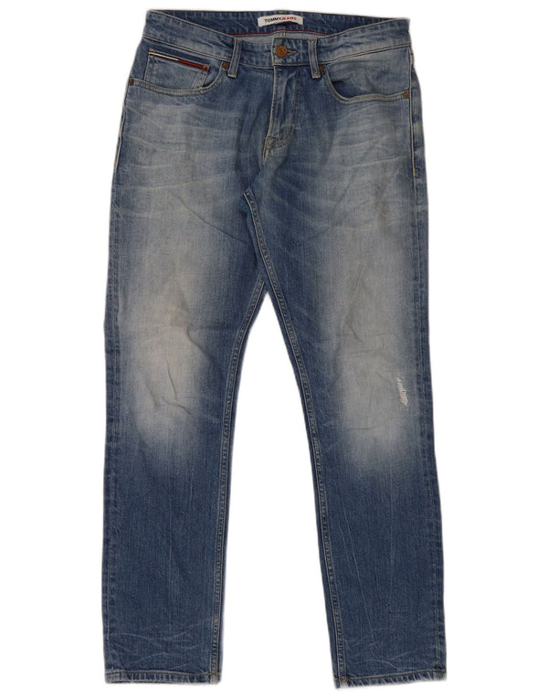 Мужские джинсы Tommy Hilfiger Scanton Slim W30 L30, синий хлопок