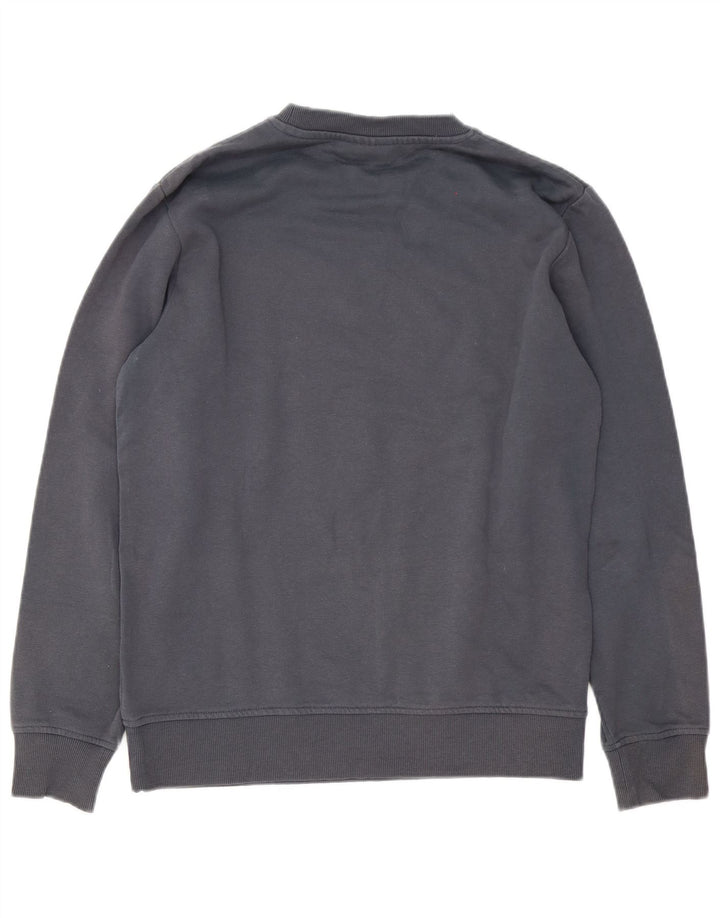 Мужской свитшот с рисунком Jack & Jones средний серый