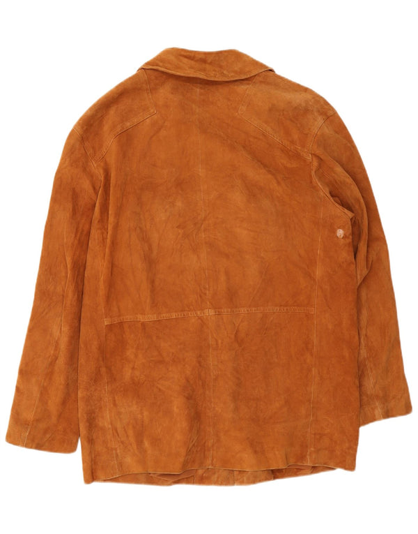 Мужская замшевая куртка Nazareno Gabrielli IT 48 Medium Beige Leather