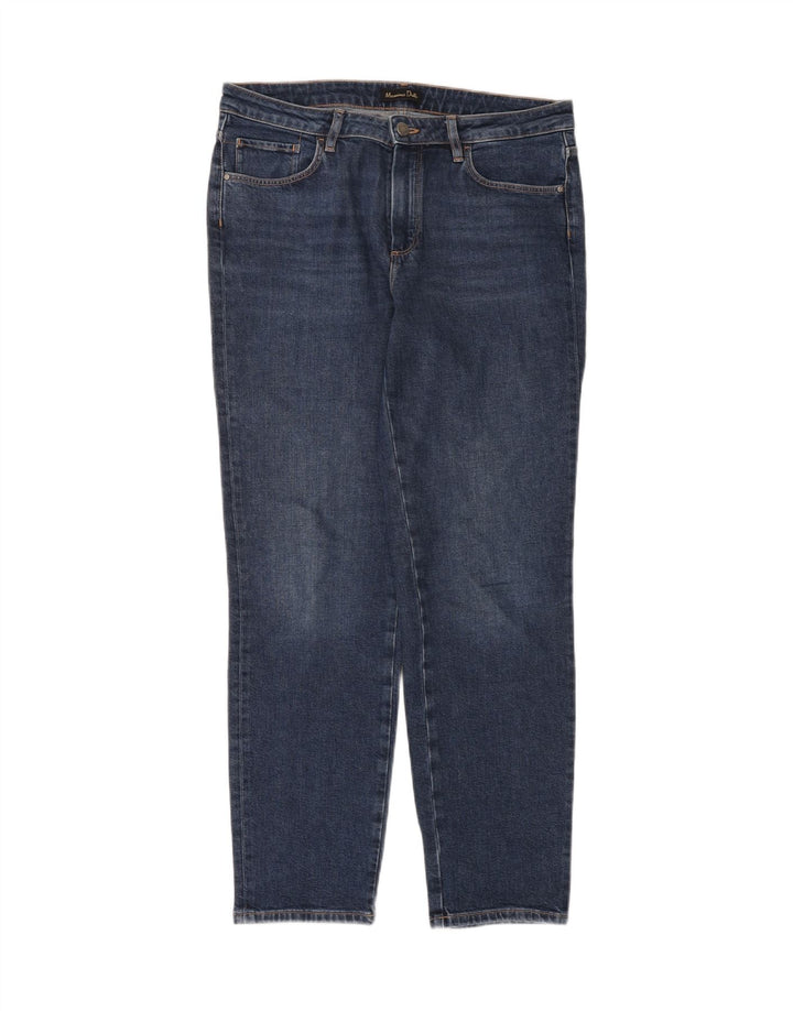 Женские узкие джинсы Massimo Dutti EU 40 Medium W30 L30 Синие, хлопок