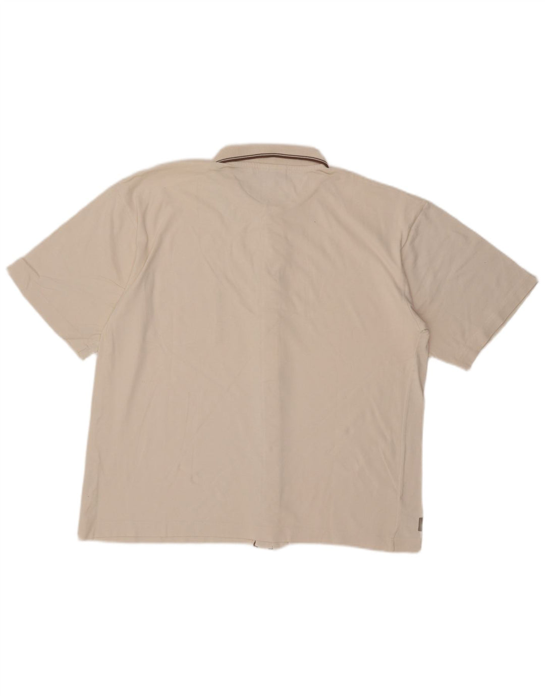 Мужская рубашка свободного кроя Reebok с коротким рукавом, маленький белый хлопок