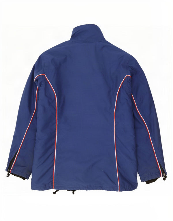 Мужская лыжная куртка Quiksilver UK 36, маленькая, темно-синяя, нейлон