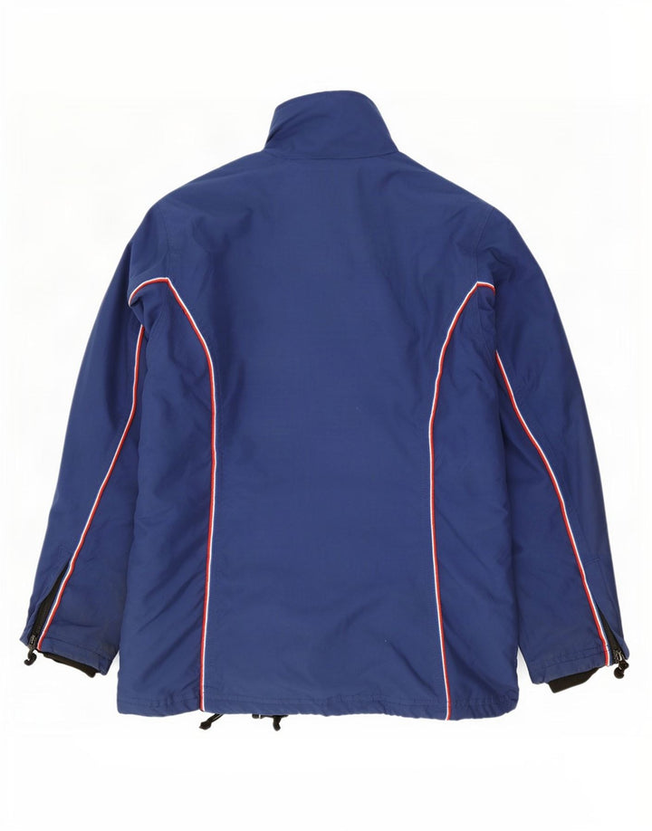 Мужская лыжная куртка Quiksilver UK 36, маленькая, темно-синяя, нейлон