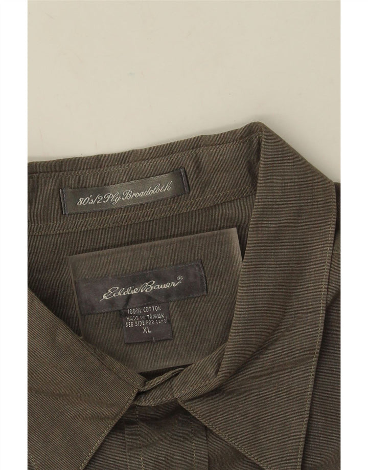 Мужская рубашка Eddie Bauer XL, хаки, хлопок