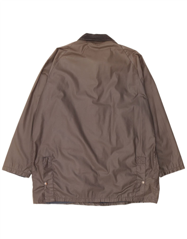 Мужская куртка Conbipel из вощеного хлопка UK 42 XL Хаки Полиэстер