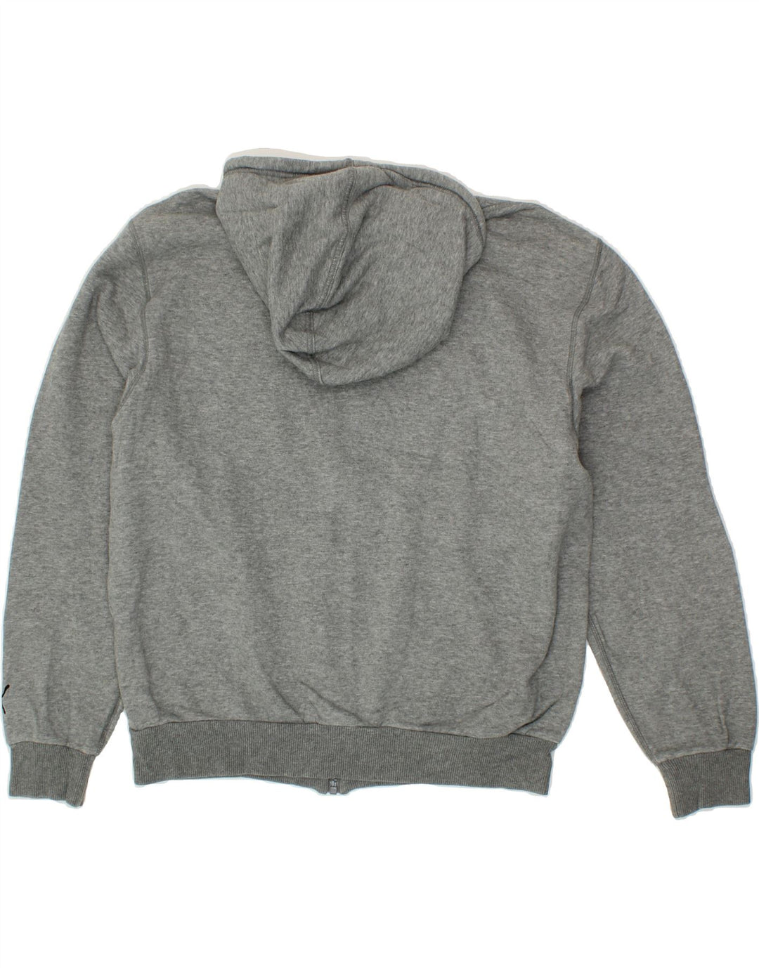 PUMA Mens Zip Hoodie Sweater Medium Grey Cotton Vintage Puma and Second-Hand Puma from Messina Hembry 