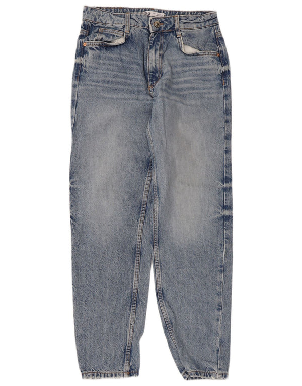 Женские зауженные джинсы Zara EU 36 XS W26 L29 синие