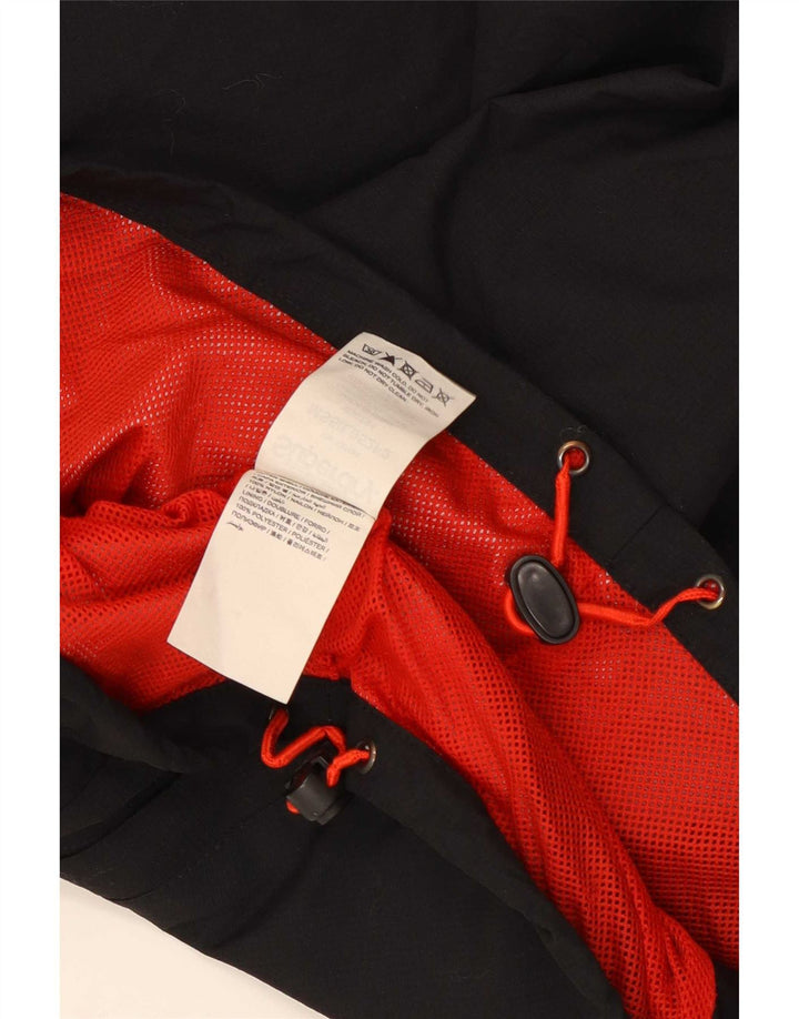 Мужская дождевик с рисунком Superdry The Windcheater UK 36, маленький черный нейлон