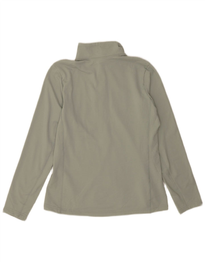 Helly Hansen Мужской пуловер с воротником на молнии, спортивный костюм, средний зеленый цветной блок