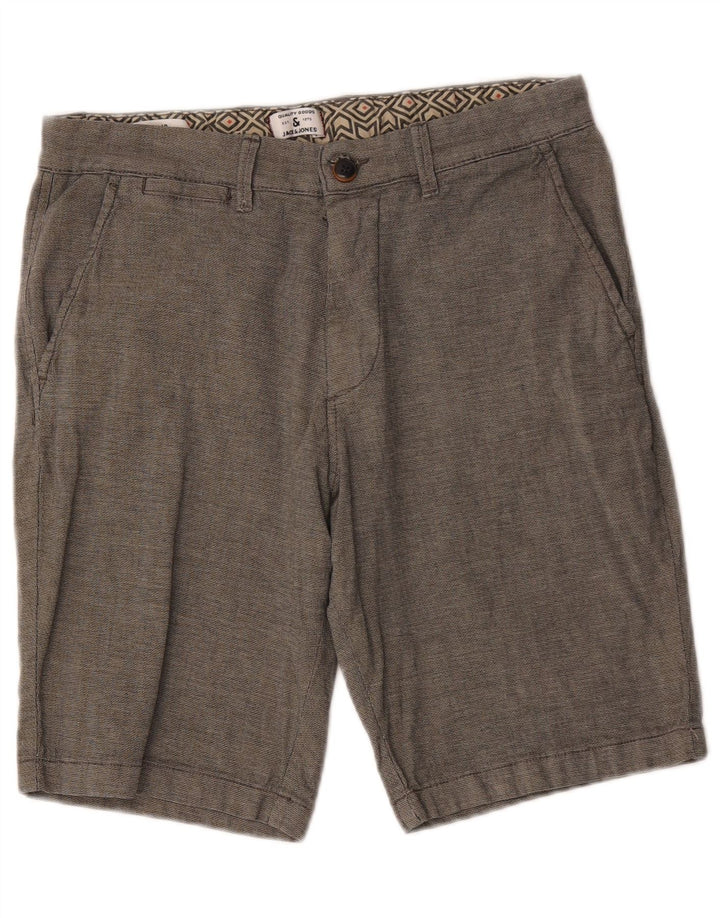 Мужские шорты чинос Jack & Jones Regular W32, серые, хлопковые