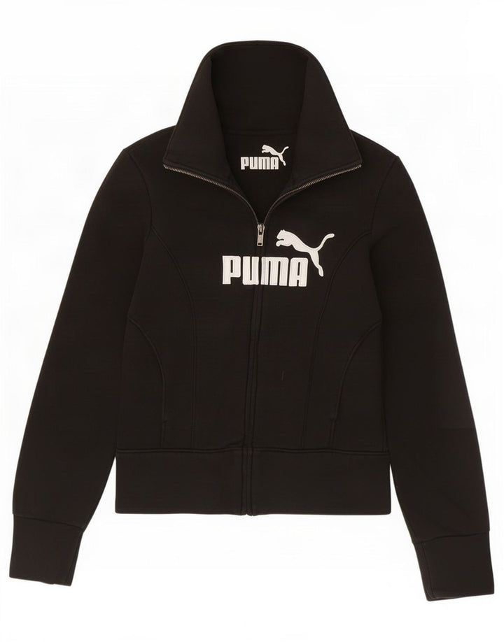 Женский спортивный костюм Puma с графическим рисунком, верхняя куртка UK 8, маленький черный
