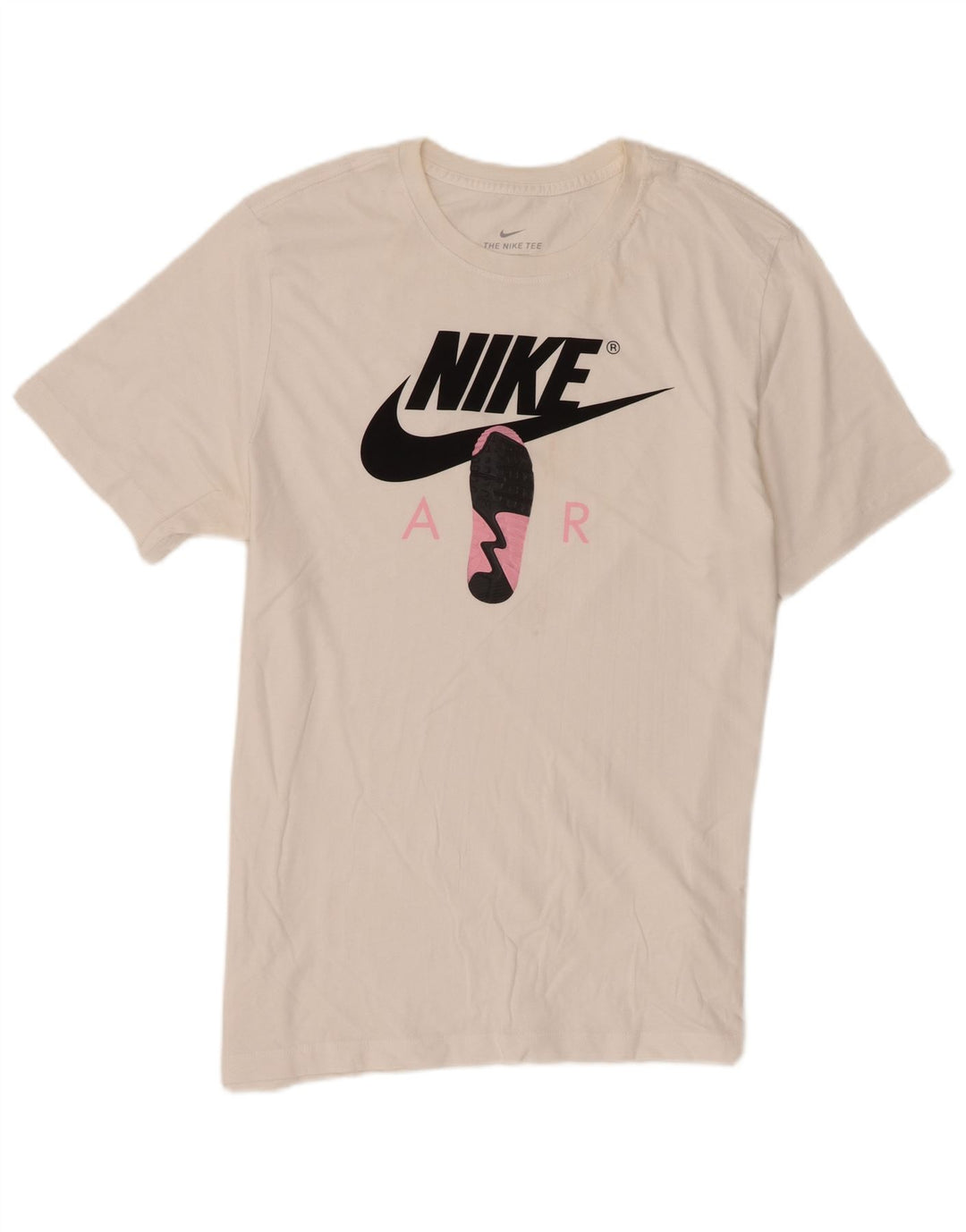 Мужская футболка с рисунком Nike, большой белый хлопок