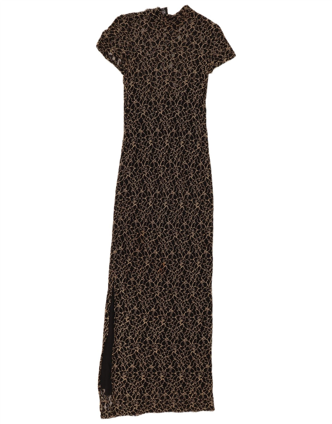 Женское кружевное платье макси WALLIS, маленькое черное вискоза с цветочным принтом, Великобритания, 8 шт.