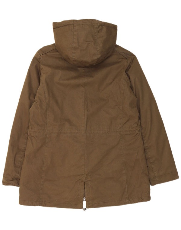 Женская парка Brugi с капюшоном UK 18 XL, хлопок цвета хаки