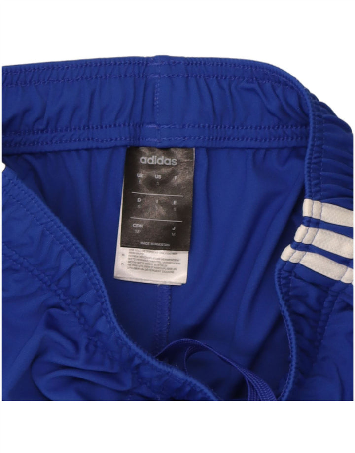 Мужские спортивные шорты Adidas Climalite, маленький синий полиэстер