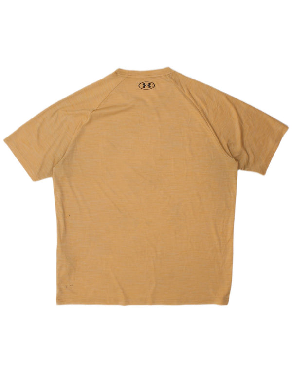 Мужская футболка Under Armour Top XL из желтого полиэстера