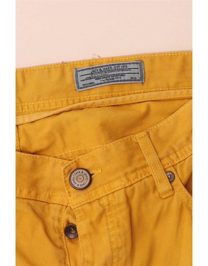 Jack & Jones Мужские повседневные шорты W34, большие, желтые