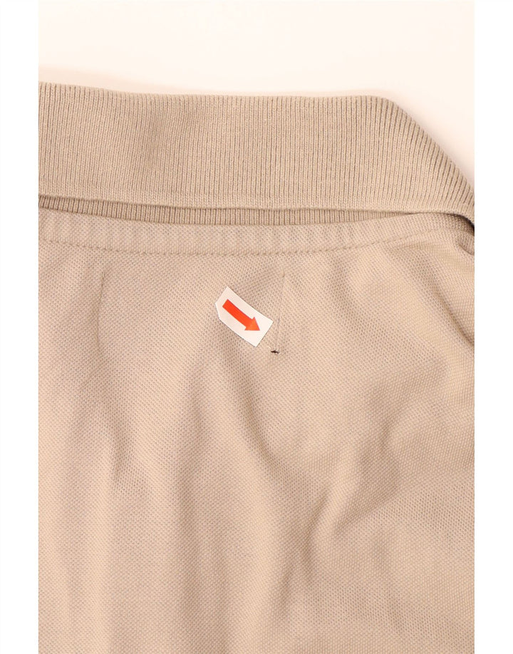 KAPPA Mens Polo Shirt Medium Beige Cotton Vintage Kappa and Second-Hand Kappa from Messina Hembry 