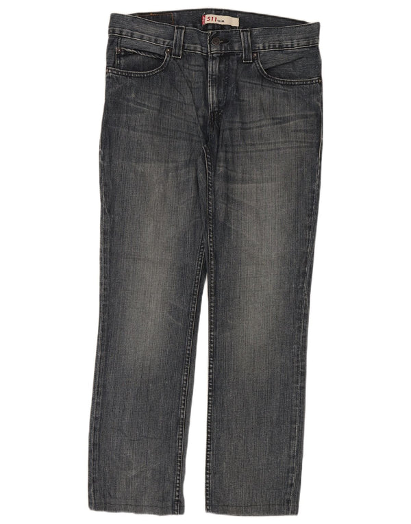 Мужские джинсы Levi's Slim 511 W34 L30 синие