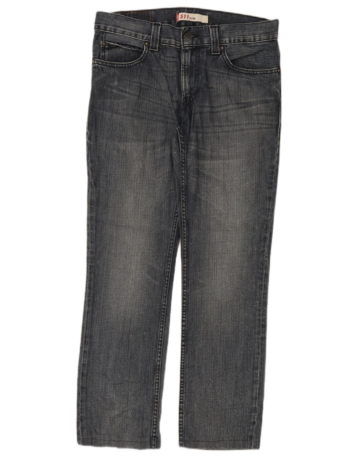Мужские джинсы Levi's Slim 511 W34 L30 синие