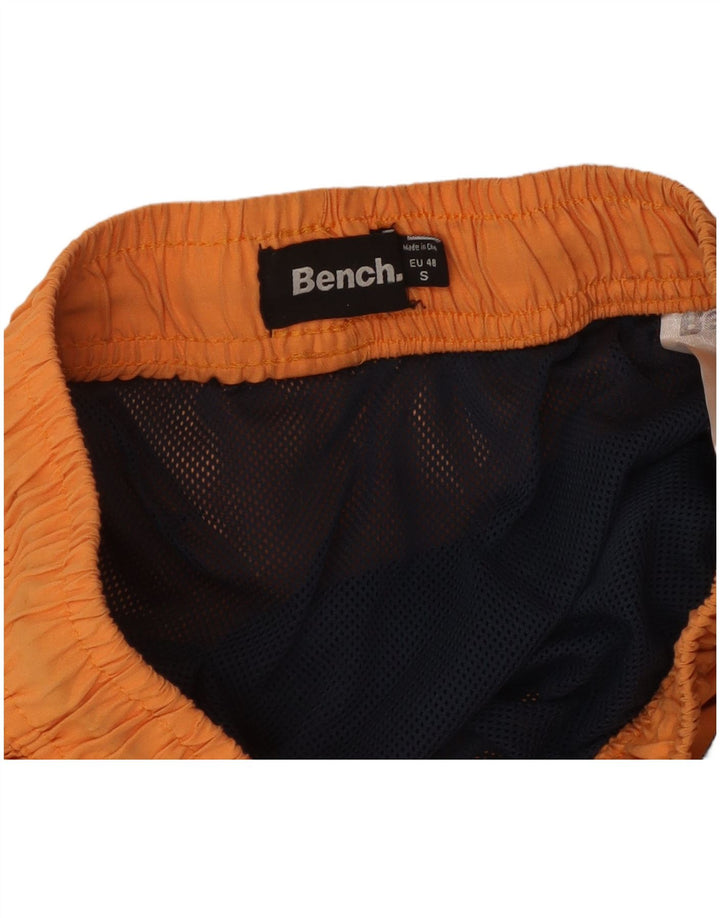 Мужские шорты для плавания Bench с рисунком, маленькие оранжевые, полиэстер